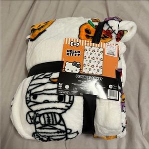 Hello kitty Halloween twin blanket